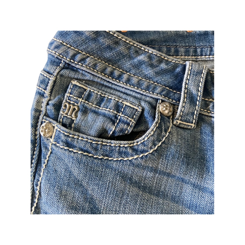 Miss Me Women's Skinny Jeans - Blue - Picture 4 of 10